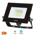 Proyector LED 10W 6500K IP65 Negro