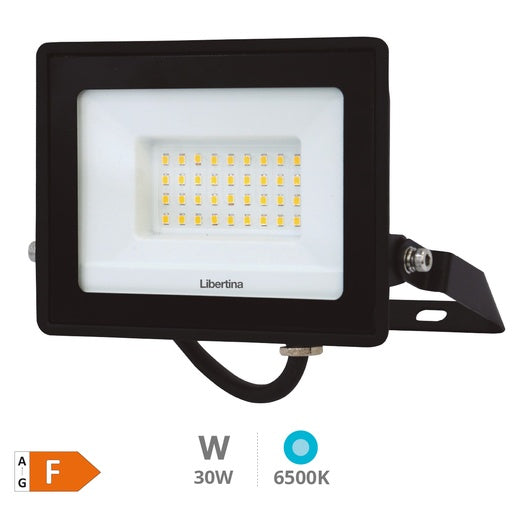 Proyector LED 30W 6500K IP65 Negro - Libertina REF: 202600104